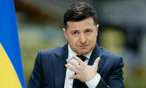 Ukraine&rsquo;s Zelenskiy in Netherlands in push to boost air defences
