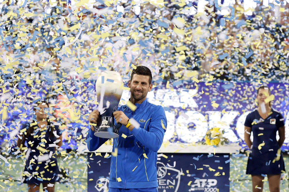 Djokovic storms back to beat Alcaraz for Cincinnati title