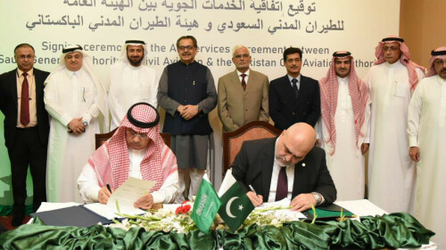 Pakistan, Saudi Arabia sign agreement to enhance aviation cooperation