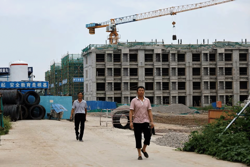 Unpaid workers, silent sites: China&rsquo;s property woes hit Country Garden