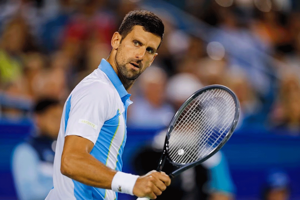 Calendar slam hopes doused but Djokovic fired up for US Open