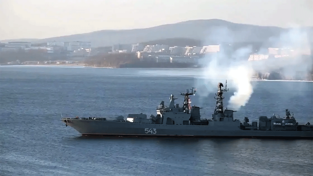 Russian ships return from joint Pacific patrolling with Chinese ships