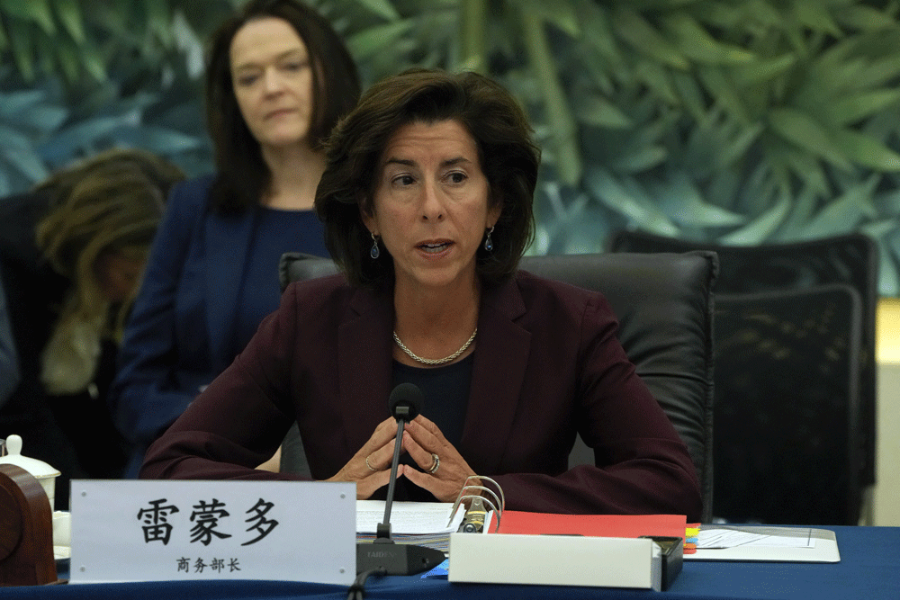 Stable US-China ties ‘profoundly important’: Raimondo Stable US-China ties ‘profoundly important’: Raimondo