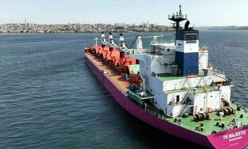 Second Ukraine port ship safely reaches Istanbul
