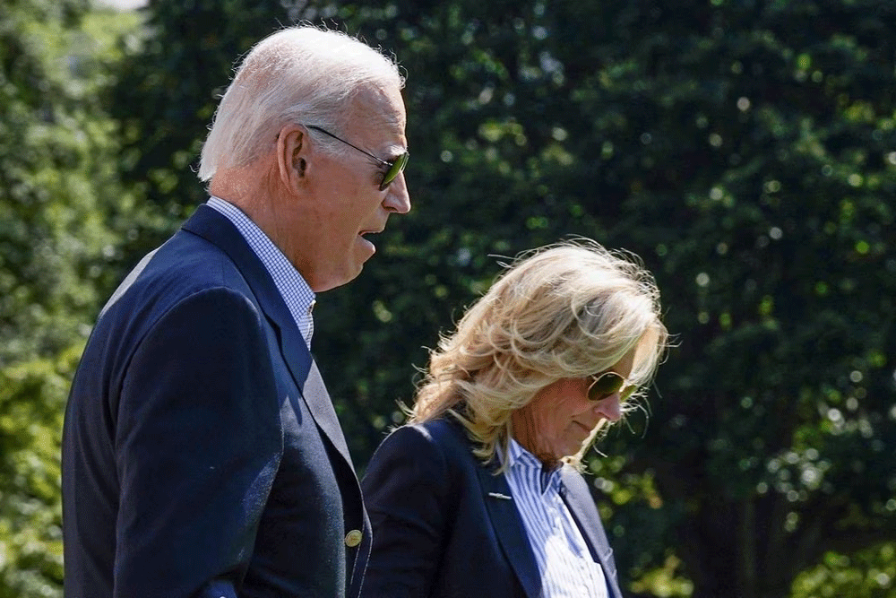 Jill Biden positive for COVID, President Biden tests negative: White House