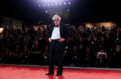 Woody Allen hails &lsquo;very lucky life&rsquo; as he presents 50th film