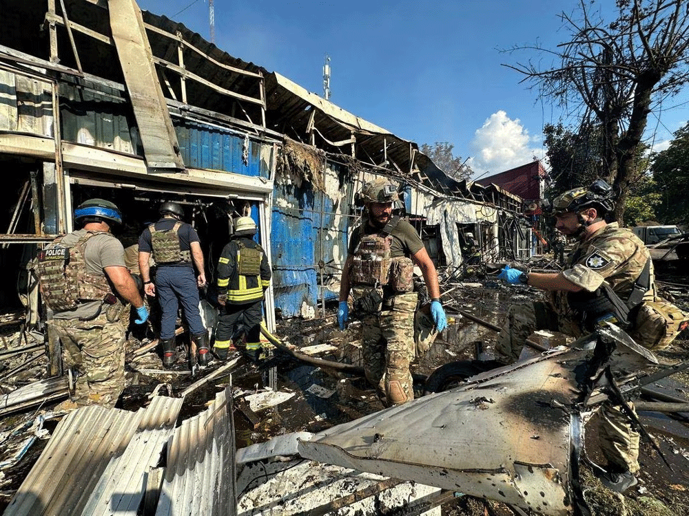 Russian strike kills one, injures nine in Ukraine&rsquo;s Kryvyi Rih