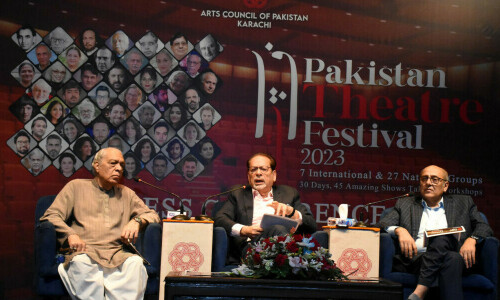 Month-long &lsquo;Pakistan Theatre Festival 2023&rsquo; starts, will feature 45 shows