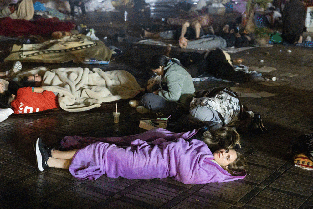Many in Marrakech sleep outdoors for second night after Morocco quake