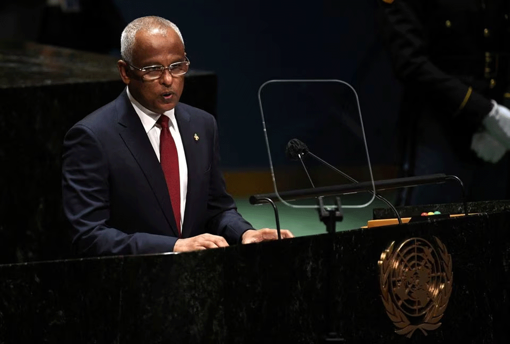 Maldives leader seeks allies as polls head for second round Maldives leader seeks allies as polls head for second round