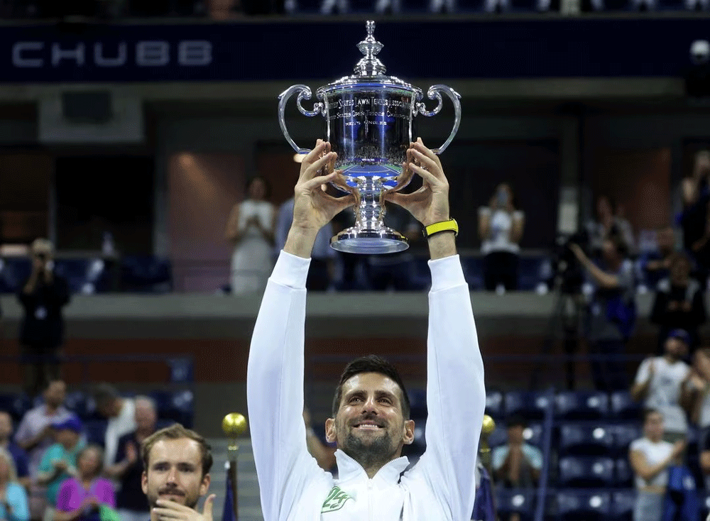 Djokovic not ready to pass the torch after 24th major win