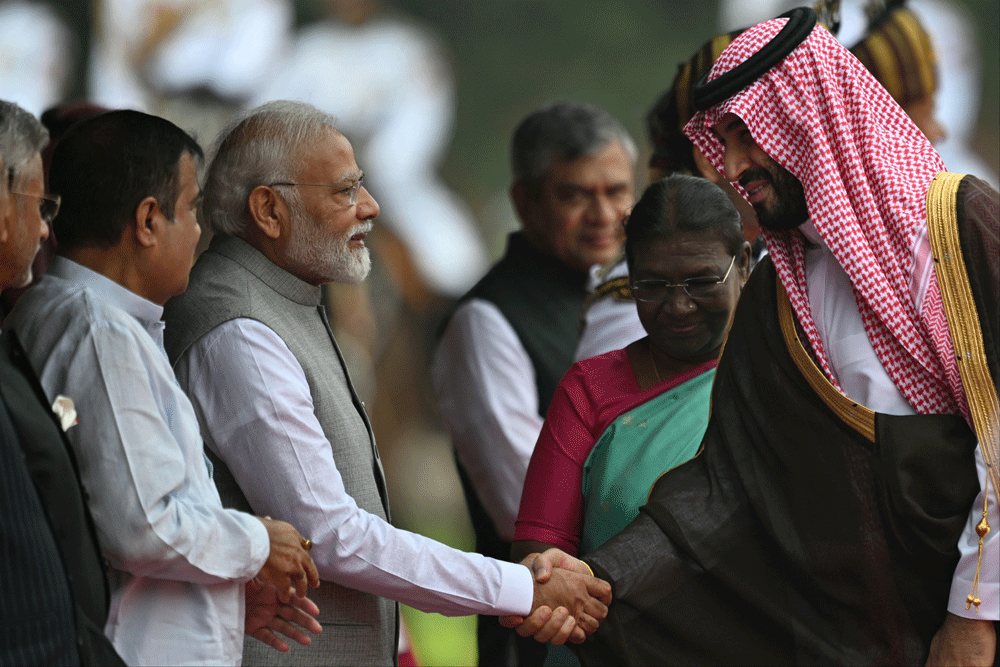 Modi hails Saudi ties after &lsquo;historic&rsquo; route unveiled