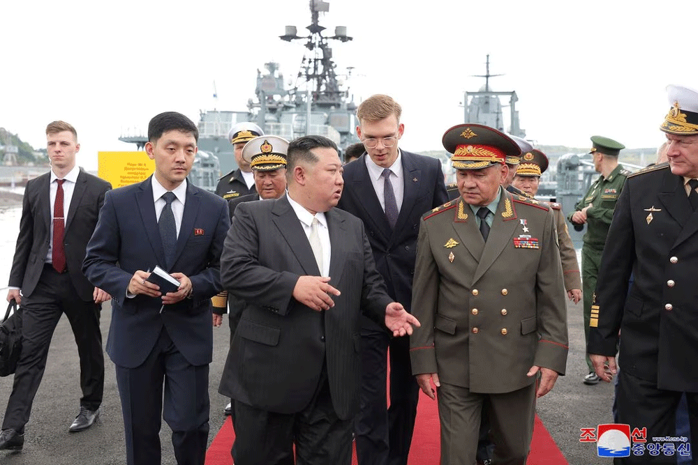 North Korea's Kim, Russia talk up military ties in new 'heyday': KCNA
