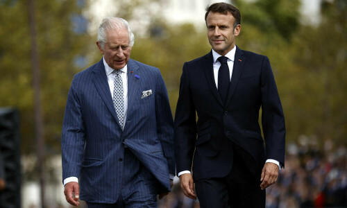 King Charles greeted in France with pomp, diplomacy on state visit