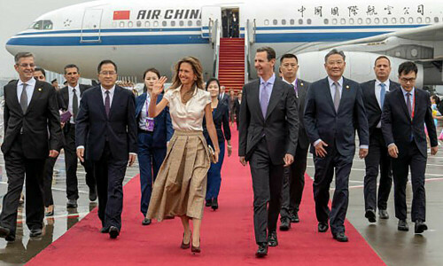 Syria&rsquo;s Assad in China, seeks exit from diplomatic isolation