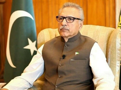 President Alvi calls for enhanced Pak-Saudi cooperation in economic, defence sectors