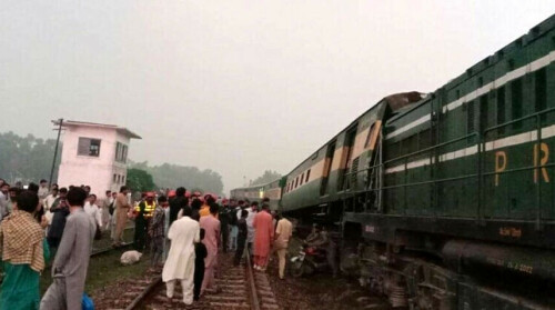 Mianwali Express train accident: four railways officials suspended for alleged negligence