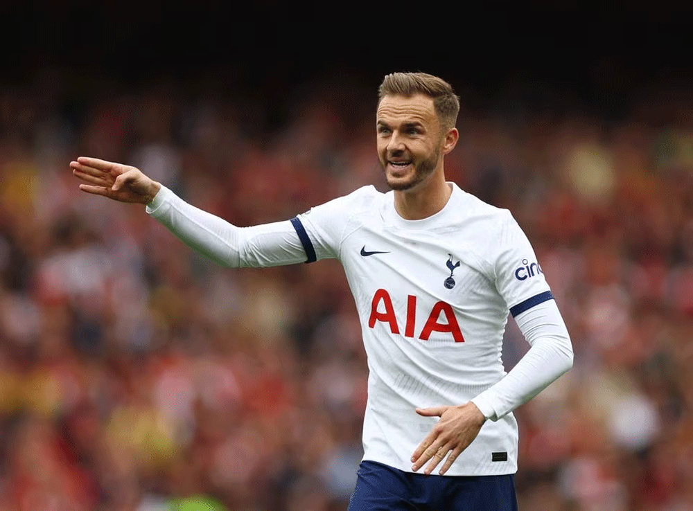 Tottenham leaving &lsquo;Spursy&rsquo; tag behind, says Maddison