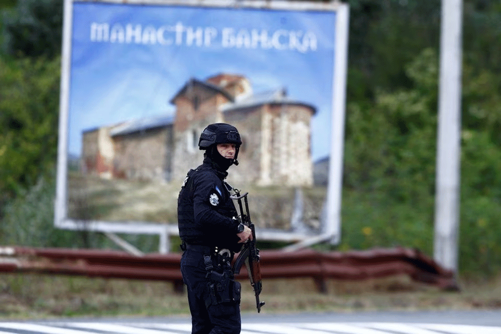 Kosovo police enter northern village after shootout with gunmen killed four