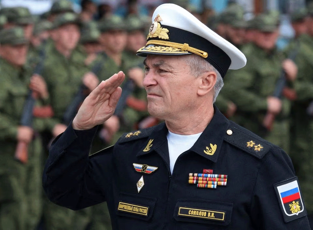 Ukraine says Russian Black Sea Fleet Commander killed, no comment by Moscow