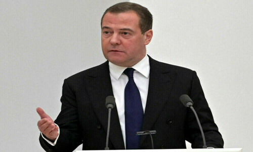 Russia&rsquo;s Medvedev says visited troops in Ukraine