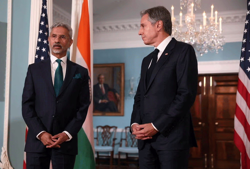 Blinken raised Sikh separatist murder with India&rsquo;s Jaishankar, US official says