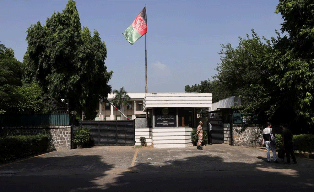 Afghan embassy in India suspends operations