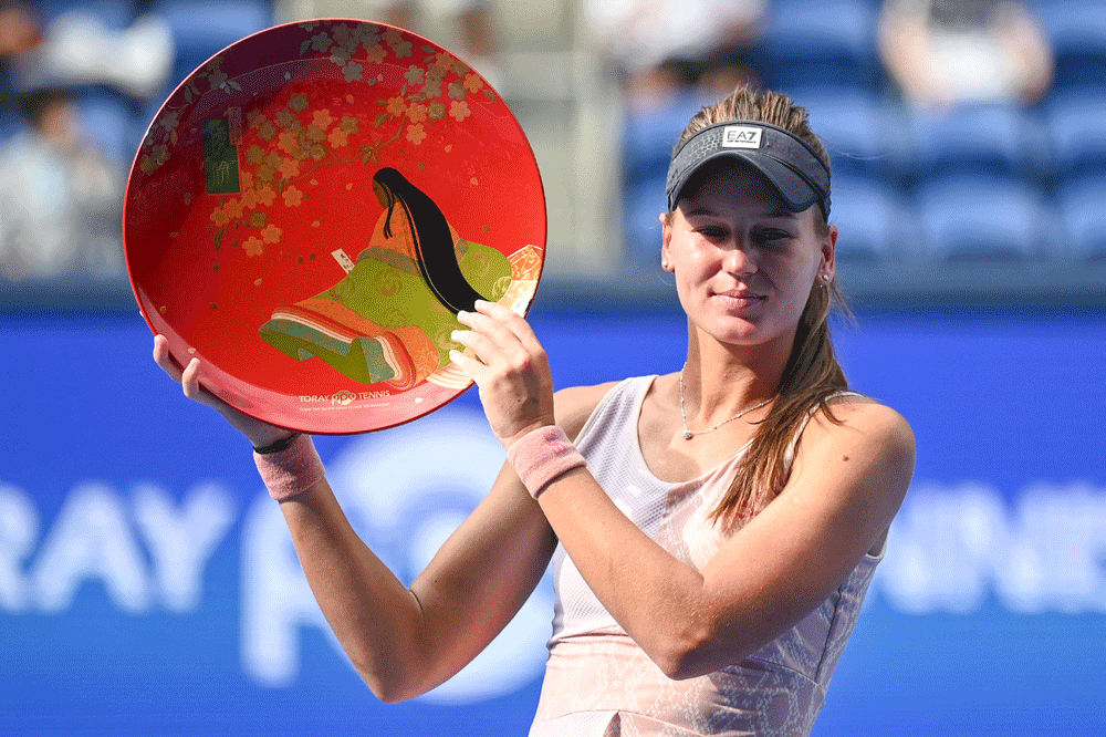 Kudermetova beats Pegula to win Pan Pacific Open