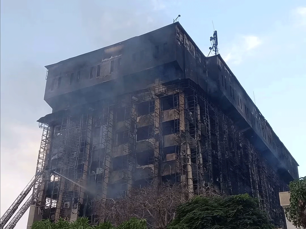 Fire engulfs police facility in Egypt&rsquo;s Ismailia, 25 hurt