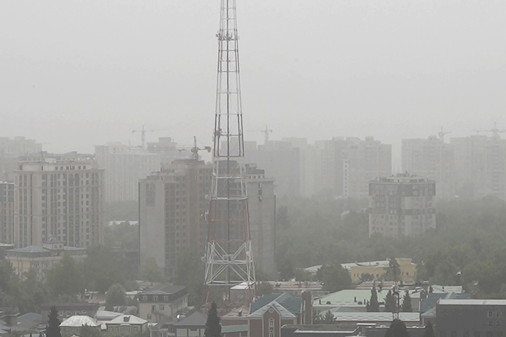 Toxic storms blamed on climate change cloud Tajikistan