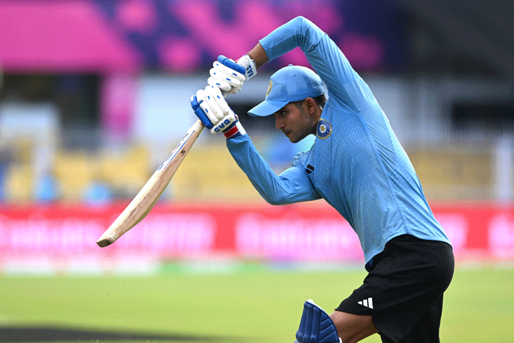 India&rsquo;s Gill to miss Afghanistan match