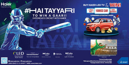 Haier&rsquo;s offer &lsquo;to win a gaari&rsquo;
