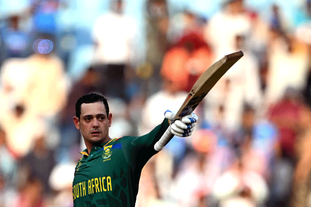 De Kock finds peak form at World Cup ahead of 50-overs retirement