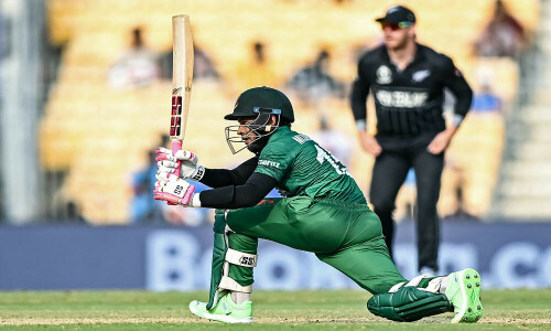 Mushfiqur leads Bangladesh to 245-9 against New Zealand in World Cup