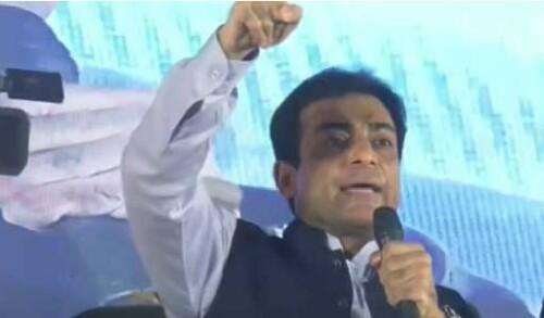 Imran Khan embezzled nation&rsquo;s funds, claims Hamza Shehbaz