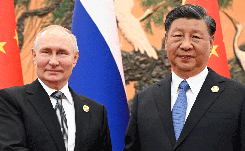 Putin praises &lsquo;dear friend&rsquo; Xi, pitches Russia&rsquo;s Northern Sea route
