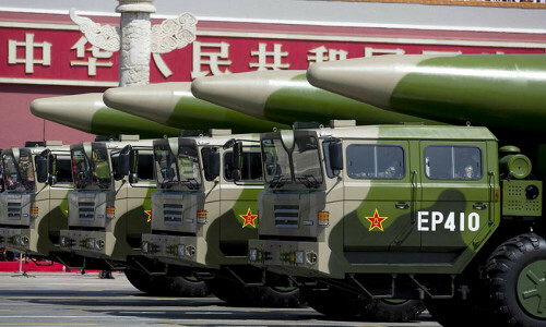 US says China building up nuclear capacity faster than expected