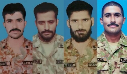 4 soldiers martyred, 6 terrorists killed in Waziristan operations: ISPR