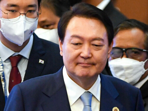 South Korea&rsquo;s Yoon departs for Saudi Arabia and Qatar