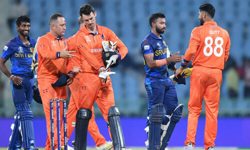 Sri Lanka bring Dutch crashing back to reality at World Cup