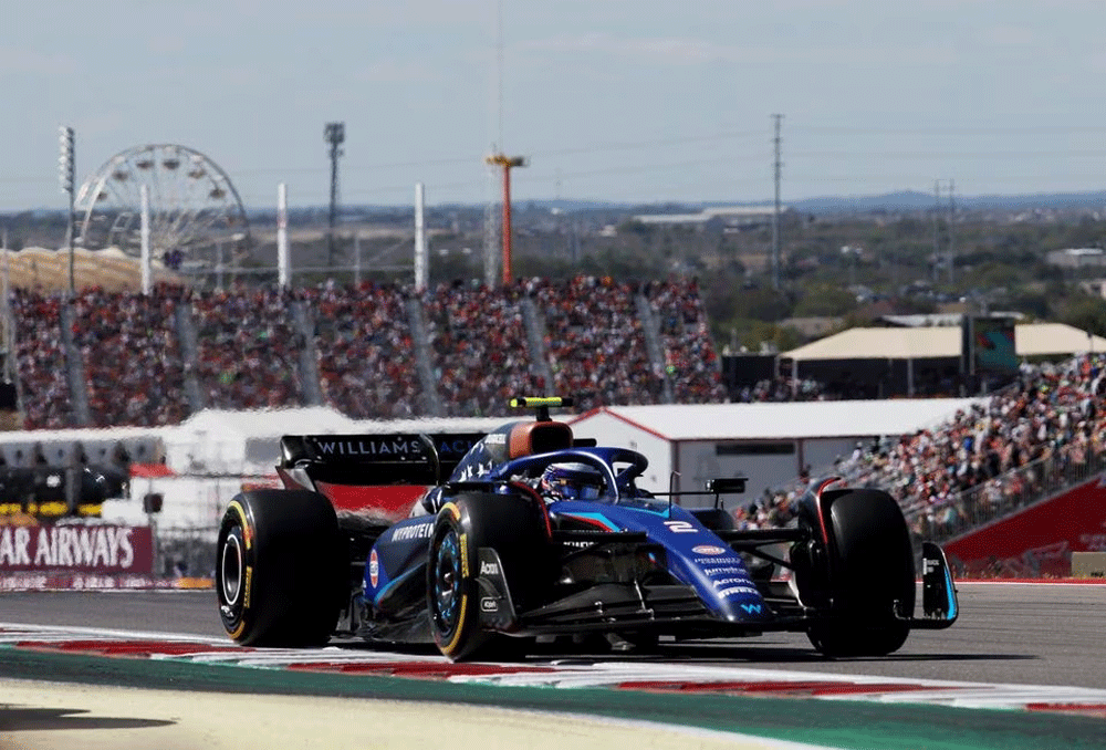 Sargeant ends a 30-year wait for US driver to score in F1