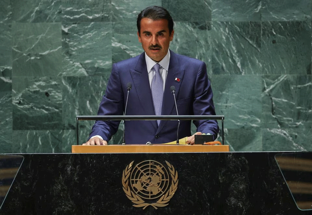 Qatar&rsquo;s emir: Israel shouldn&rsquo;t get unrestricted OK to kill
