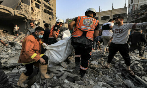 6,546 Palestinians killed in Israeli strikes on Gaza including 2,704 children since Oct.7