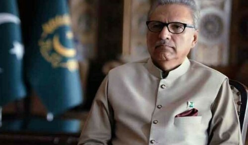 President Alvi says he &lsquo;stands by&rsquo; his claim of not assenting to Army, Official Secrets Act