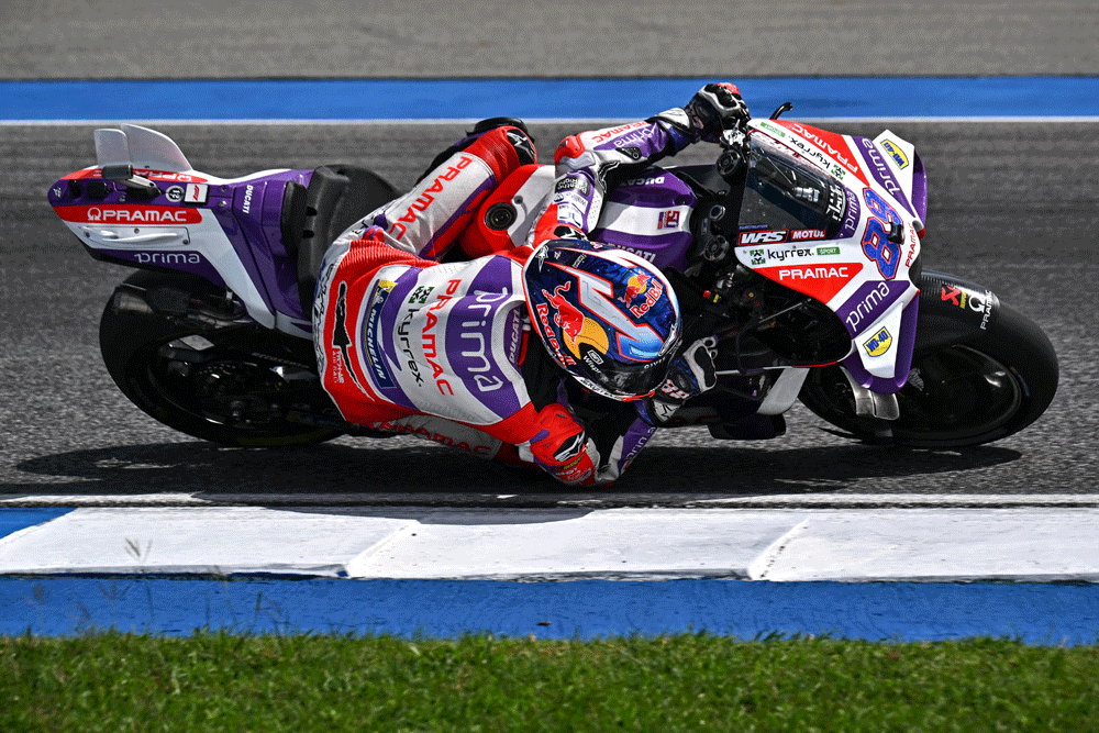 Martin shines in opening practice at Thailand MotoGP Martin shines in opening practice at Thailand MotoGP