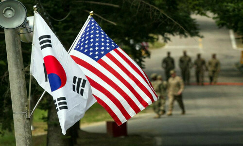 South Korea, US troops hold drills with drones, laser sensors
