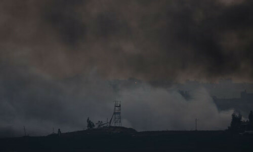 Gaza under blackout as Israel moves to &lsquo;next stage&rsquo; of war on Hamas