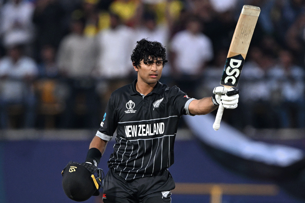 New Zealand&rsquo;s Ravindra exceeds own expectations at World Cup