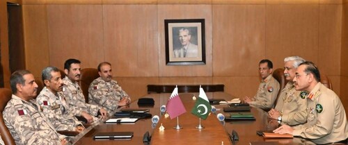 Pakistan looks forward to enhancing defence ties with Qatar: COAS Pakistan looks forward to enhancing defence ties with Qatar: COAS