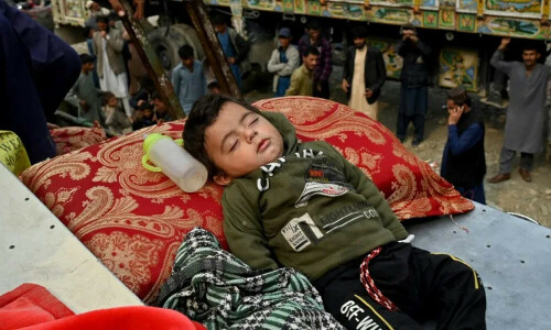 &lsquo;Babies are suffering&rsquo;: Afghans fear for kids at crowded border crossing